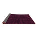 Sideview of Abstract Pink Modern Rug, abs5584pnk