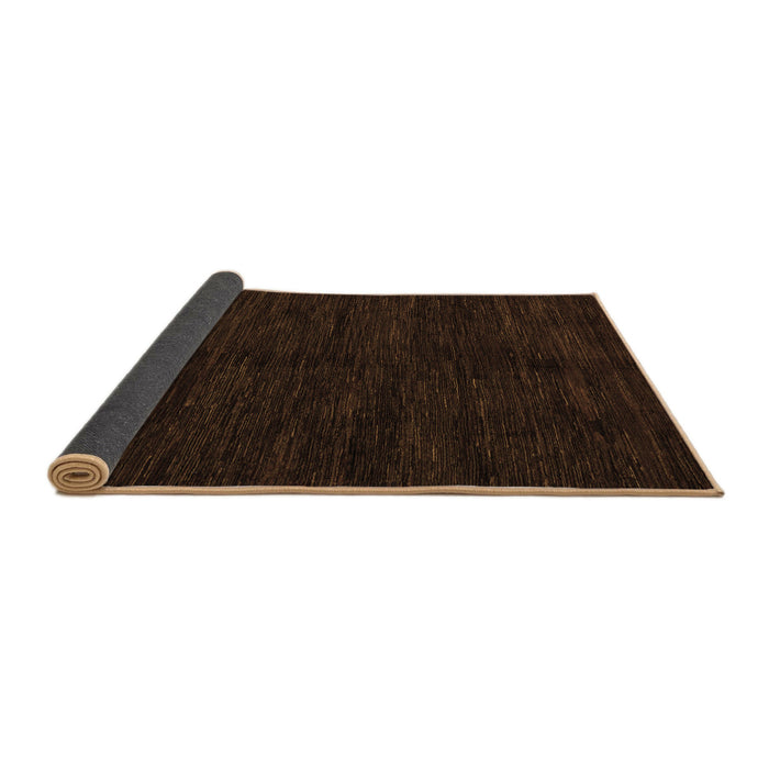 Sideview of Abstract Brown Modern Rug, abs5584brn