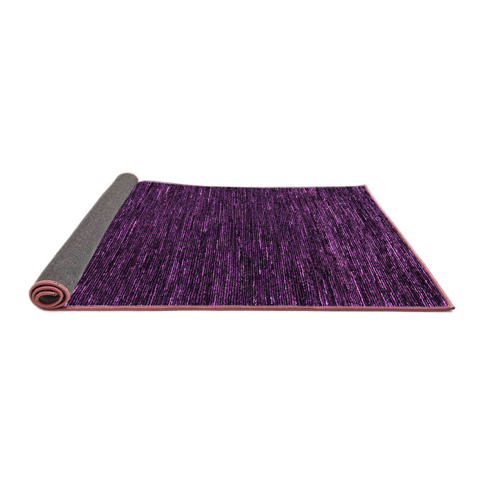 Sideview of Abstract Purple Modern Rug, abs5585pur