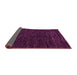 Sideview of Abstract Pink Modern Rug, abs5585pnk