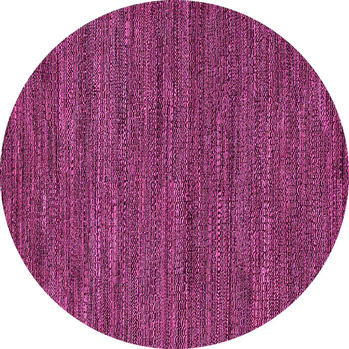 Round Machine Washable Abstract Pink Modern Rug, wshabs5586pnk