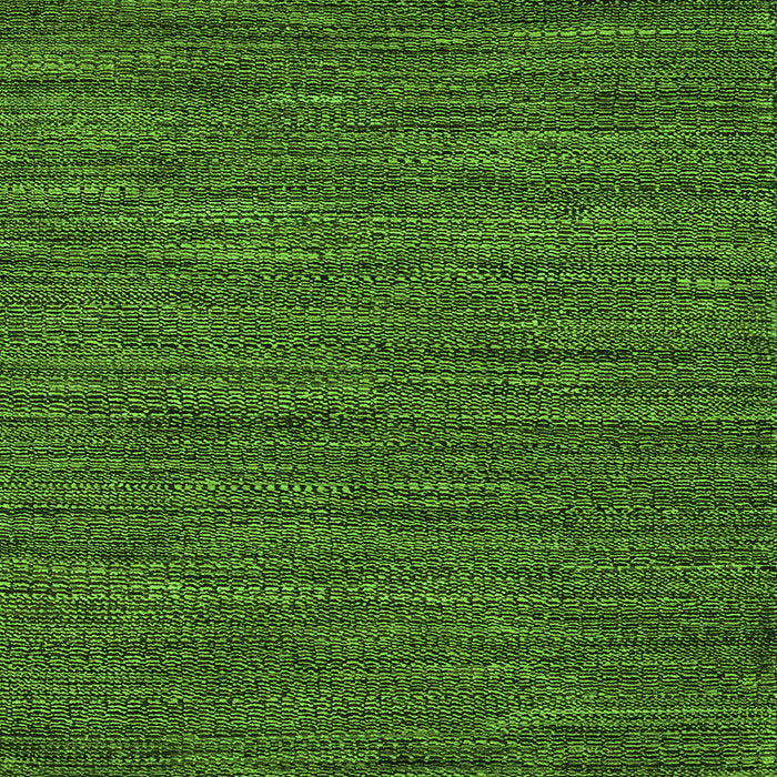 Square Machine Washable Abstract Green Modern Area Rugs, wshabs5586grn