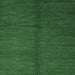 Square Abstract Emerald Green Modern Rug, abs5587emgrn