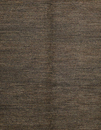 Machine Washable Abstract Dark Almond Brown Rug, wshabs5587