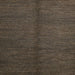 Square Abstract Dark Almond Brown Modern Rug, abs5587