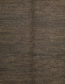 Abstract Dark Almond Brown Modern Rug, abs5587