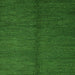 Square Abstract Green Modern Rug, abs5587grn