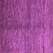 Square Machine Washable Abstract Purple Modern Area Rugs, wshabs5588pur