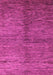 Machine Washable Abstract Pink Modern Rug, wshabs5588pnk