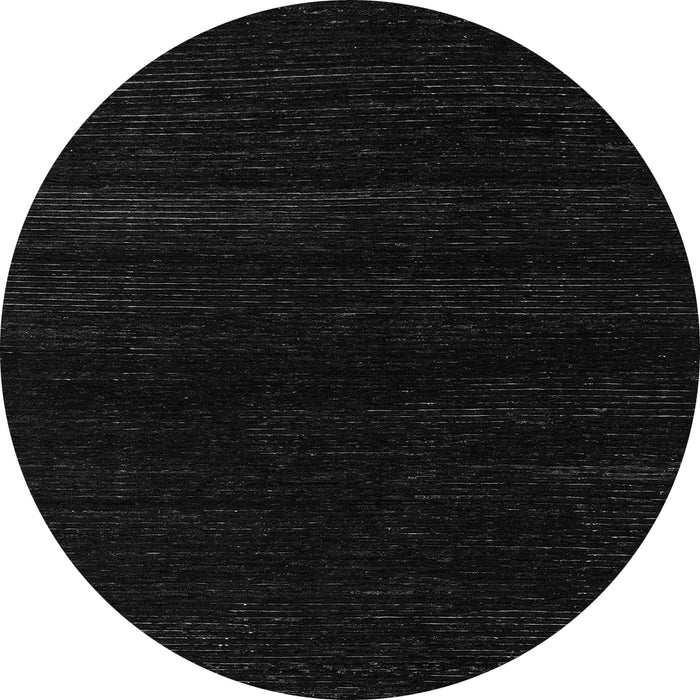 Round Abstract Gray Modern Rug, abs5589gry