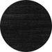 Round Abstract Gray Modern Rug, abs5589gry