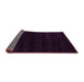 Sideview of Abstract Pink Modern Rug, abs5589pnk