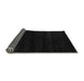 Sideview of Abstract Gray Modern Rug, abs5589gry