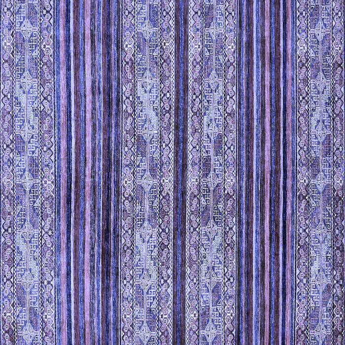 Square Machine Washable Abstract Blue Modern Rug, wshabs558blu