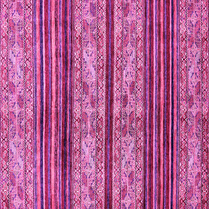 Square Abstract Pink Modern Rug, abs558pnk