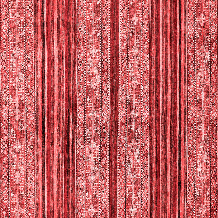 Machine Washable Abstract Red Modern Rug, wshabs558red