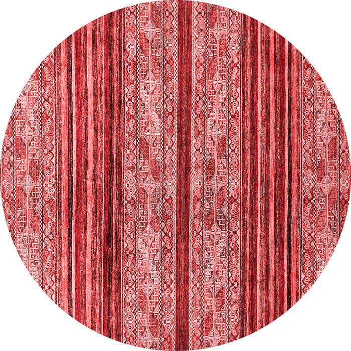Machine Washable Abstract Red Modern Rug, wshabs558red