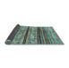 Sideview of Abstract Light Blue Modern Rug, abs558lblu