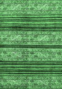 Abstract Emerald Green Modern Rug, abs558emgrn