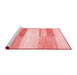 Modern Red Washable Rugs