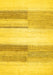 Solid Yellow Modern Rug, abs5590yw