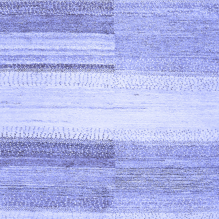 Machine Washable Solid Blue Modern Rug, wshabs5590blu