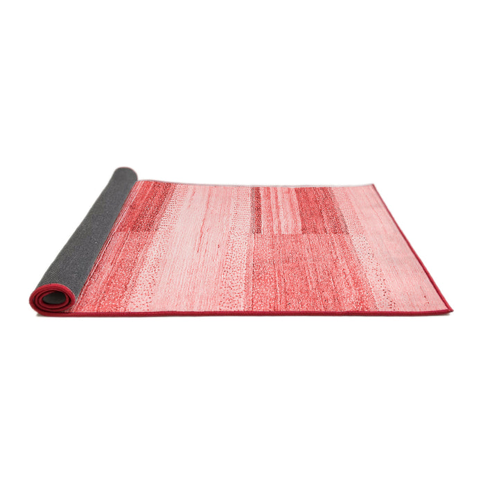Solid Red Modern Area Rugs