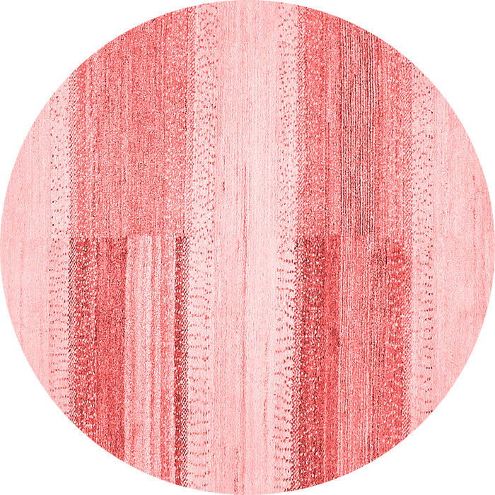 Machine Washable Solid Red Modern Rug, wshabs5590red