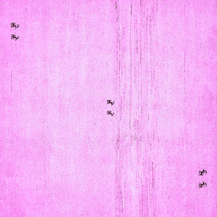 Square Solid Purple Modern Rug, abs5591pur