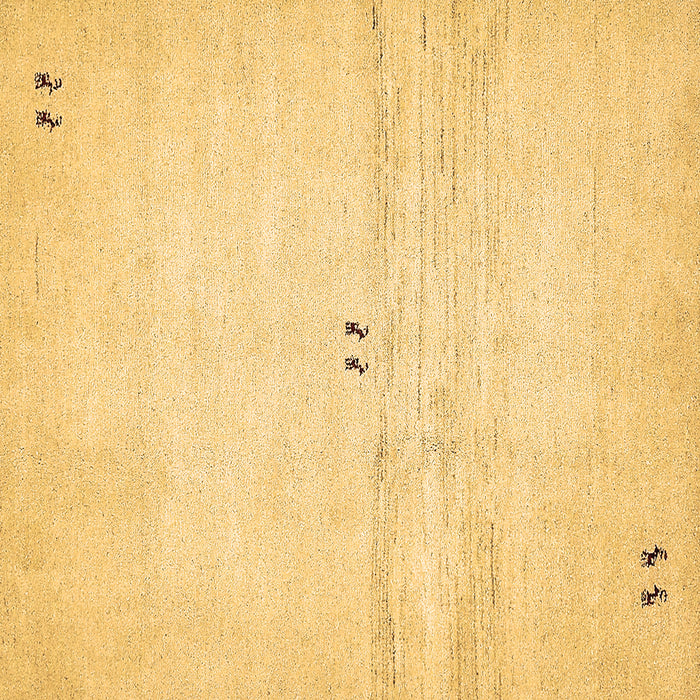 Square Solid Brown Modern Rug, abs5591brn