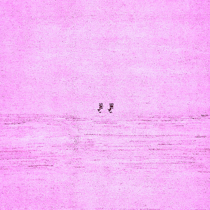 Machine Washable Solid Purple Modern Area Rugs, wshabs5591pur