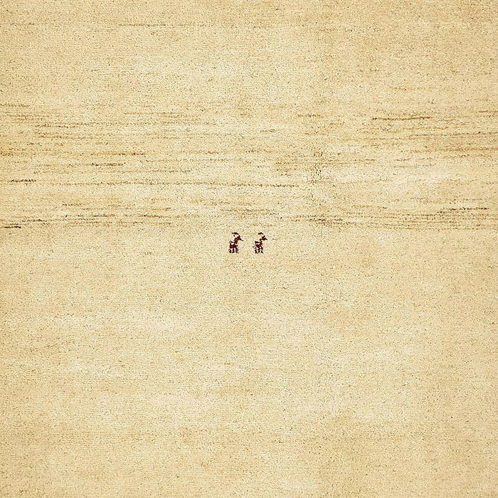 Machine Washable Abstract Sun Yellow Rug, wshabs5591