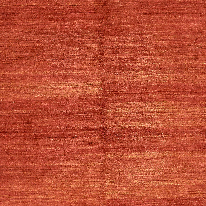 Machine Washable Abstract Orange Red Rug, wshabs5593