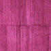 Square Abstract Purple Modern Rug, abs5593pur