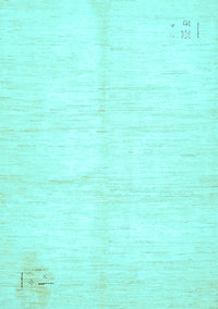 Solid Light Blue Modern Rug, abs5594lblu