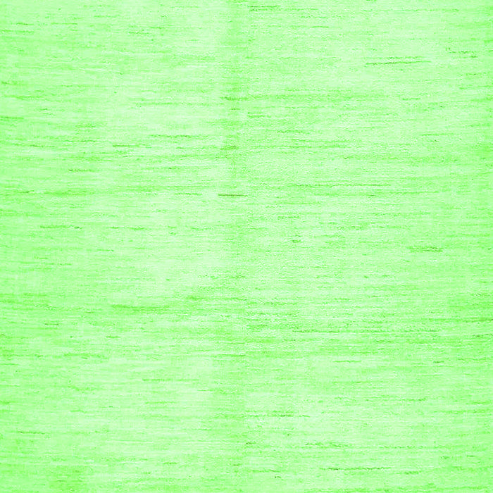 Machine Washable Solid Green Modern Area Rugs, wshabs5594grn