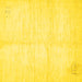 Square Solid Yellow Modern Rug, abs5594yw