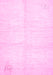 Machine Washable Solid Pink Modern Rug, wshabs5594pnk