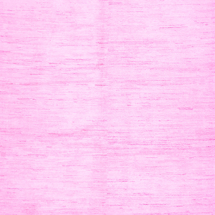 Machine Washable Solid Pink Modern Rug, wshabs5594pnk