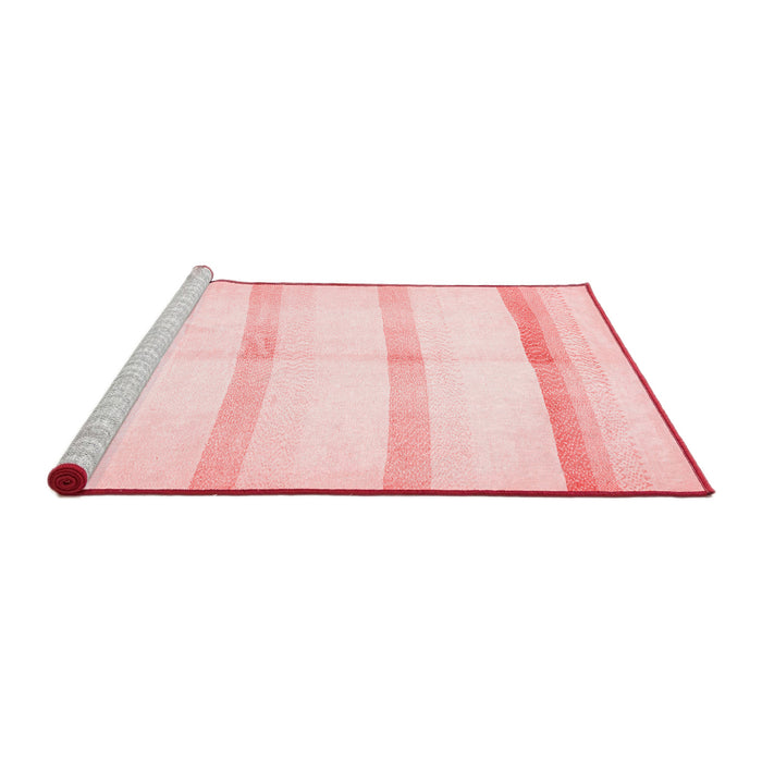 Modern Red Washable Rugs