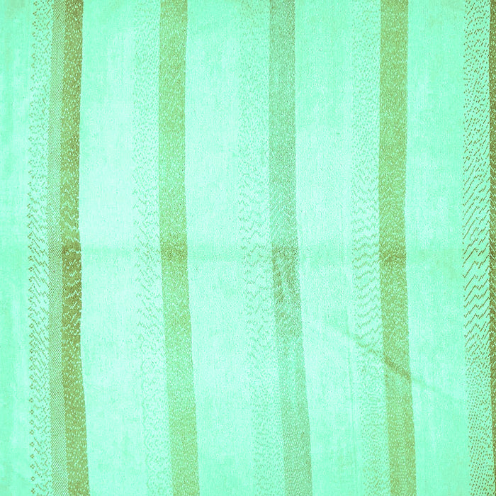 Square Machine Washable Solid Turquoise Modern Area Rugs, wshabs5595turq