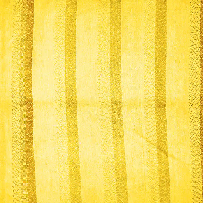 Square Solid Yellow Modern Rug, abs5595yw