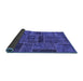 Sideview of Patchwork Blue Transitional Rug, abs5596blu