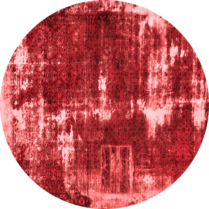 Abstract Red Modern Rug, abs5597red