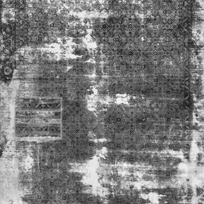 Machine Washable Abstract Gray Modern Rug, wshabs5597gry