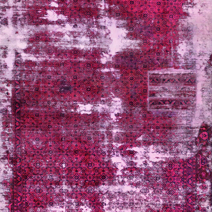 Machine Washable Abstract Deep Mauve Purple Rug, wshabs5597