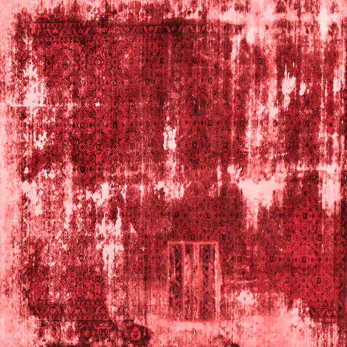 Abstract Red Modern Rug, abs5597red