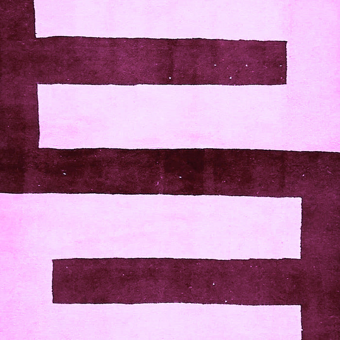 Machine Washable Abstract Purple Modern Area Rugs, wshabs5598pur