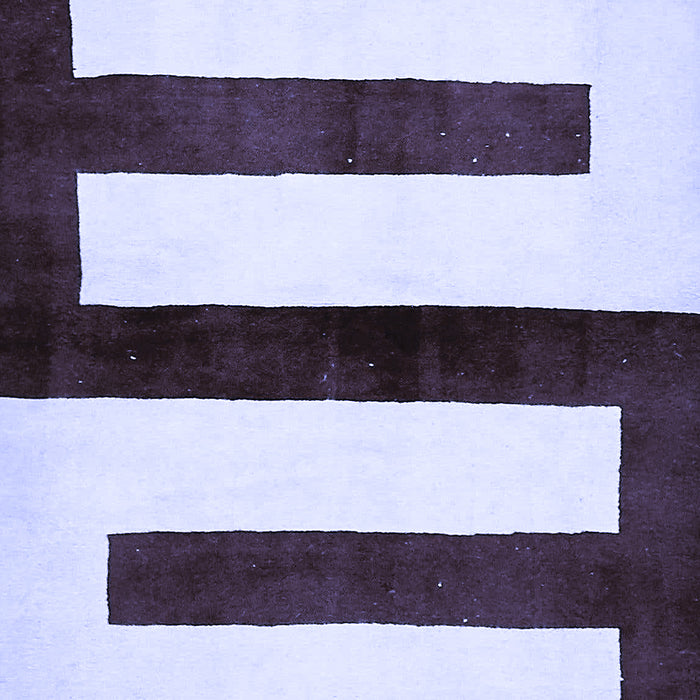 Abstract Blue Modern Rug, abs5598blu