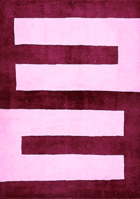 Abstract Pink Modern Rug, abs5598pnk